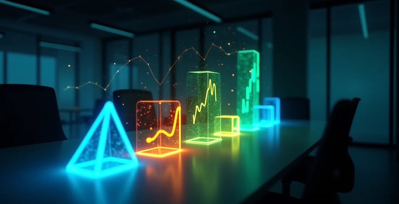 Dashboard interactivo mostrando distribución de costos cloud por departamento