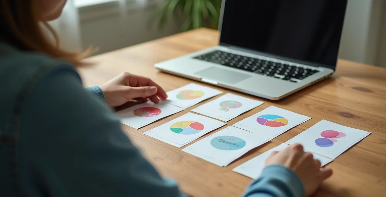 Organización visual de cuentas digitales antiguas y evaluación de riesgos de privacidad