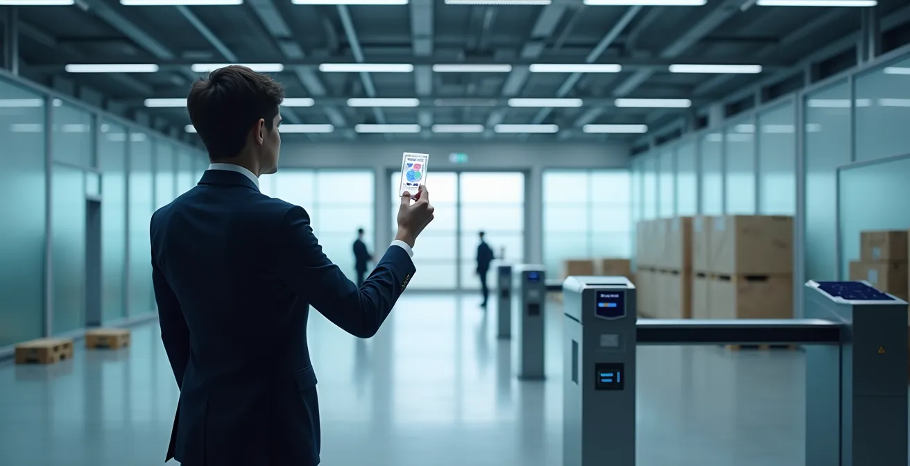 Sistema de verificación de identidad digital mediante blockchain en entorno logístico